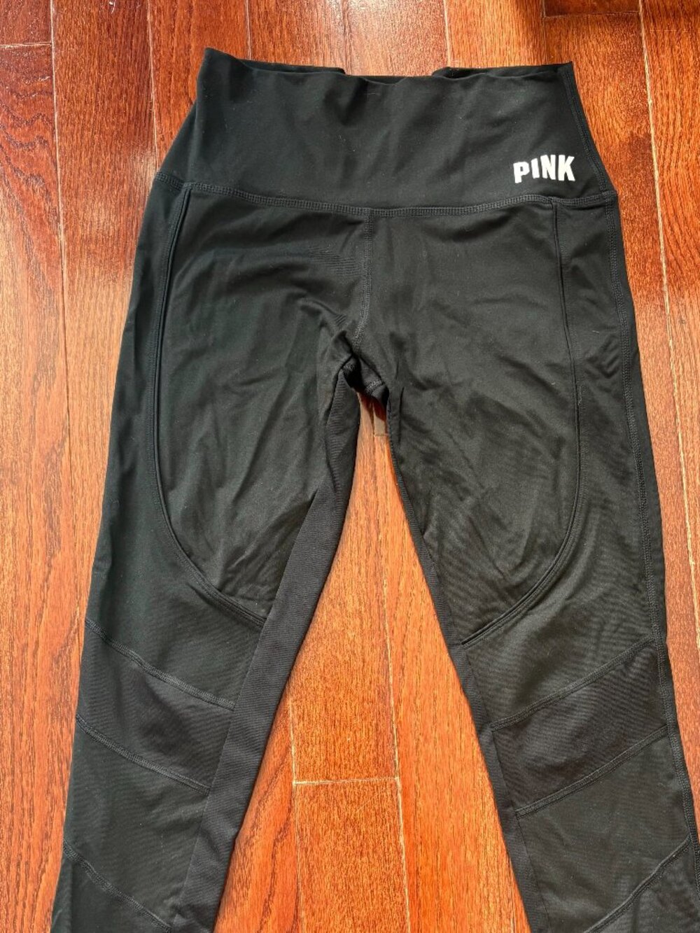 🖤 VINTAGE Victoria's Secret PINK Ultimate Black Leggings | Size M